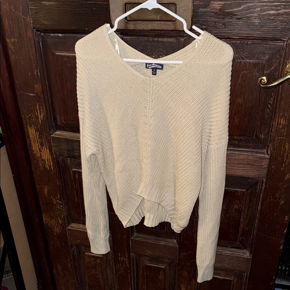 Freshman 1996 Cream Knit Sweater - Picture 2 of 5